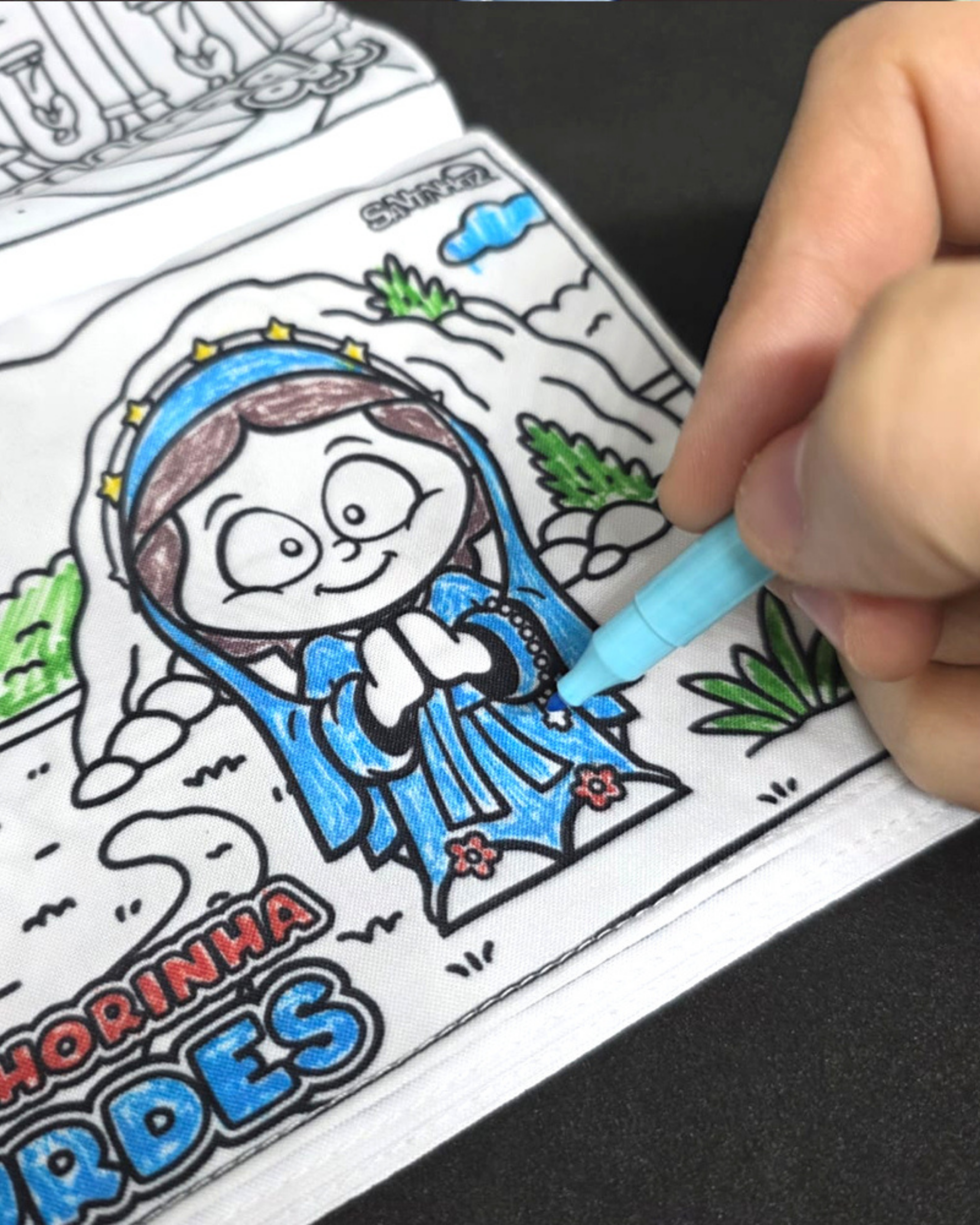 Livro lavável de Colorir