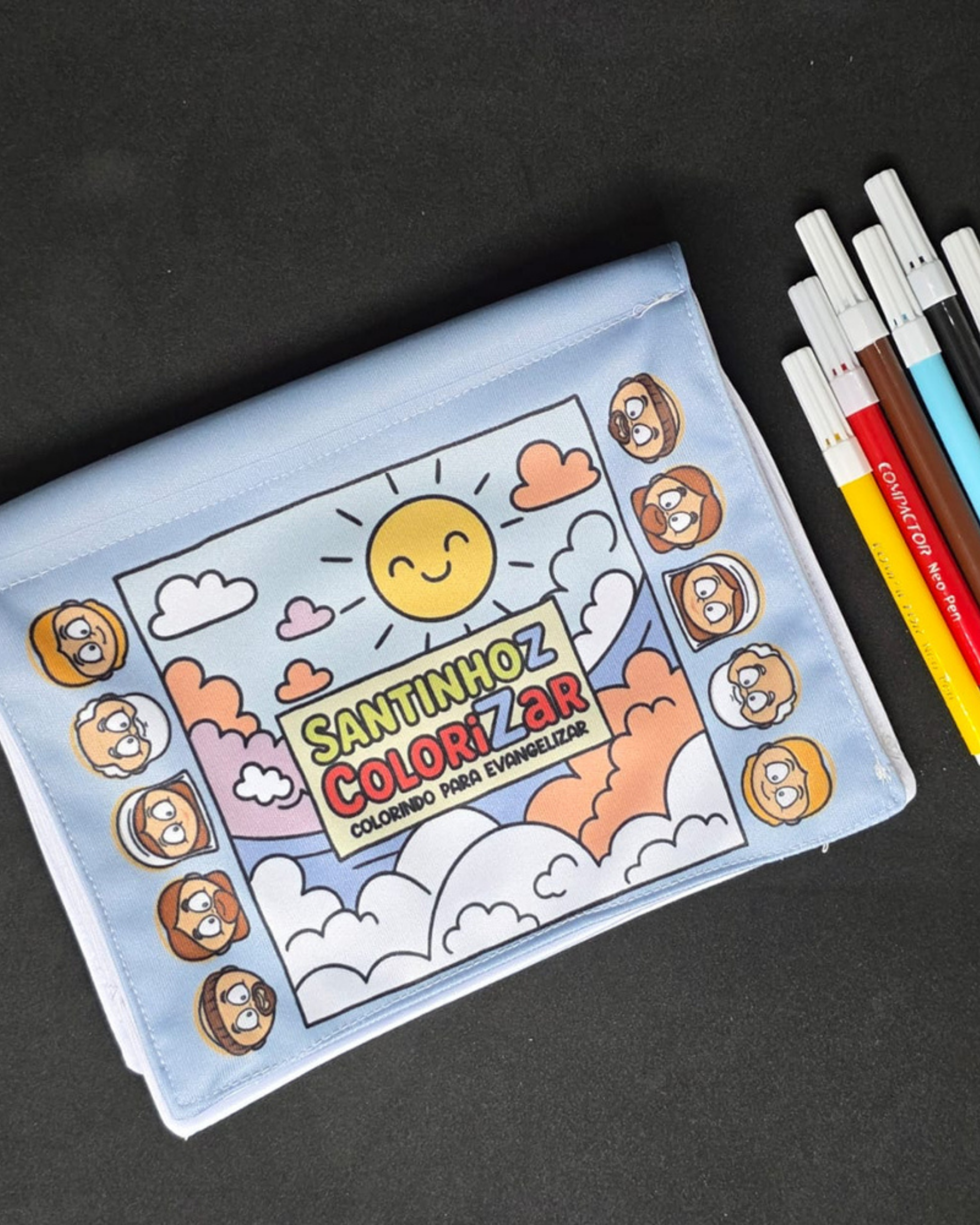 Livro lavável de Colorir