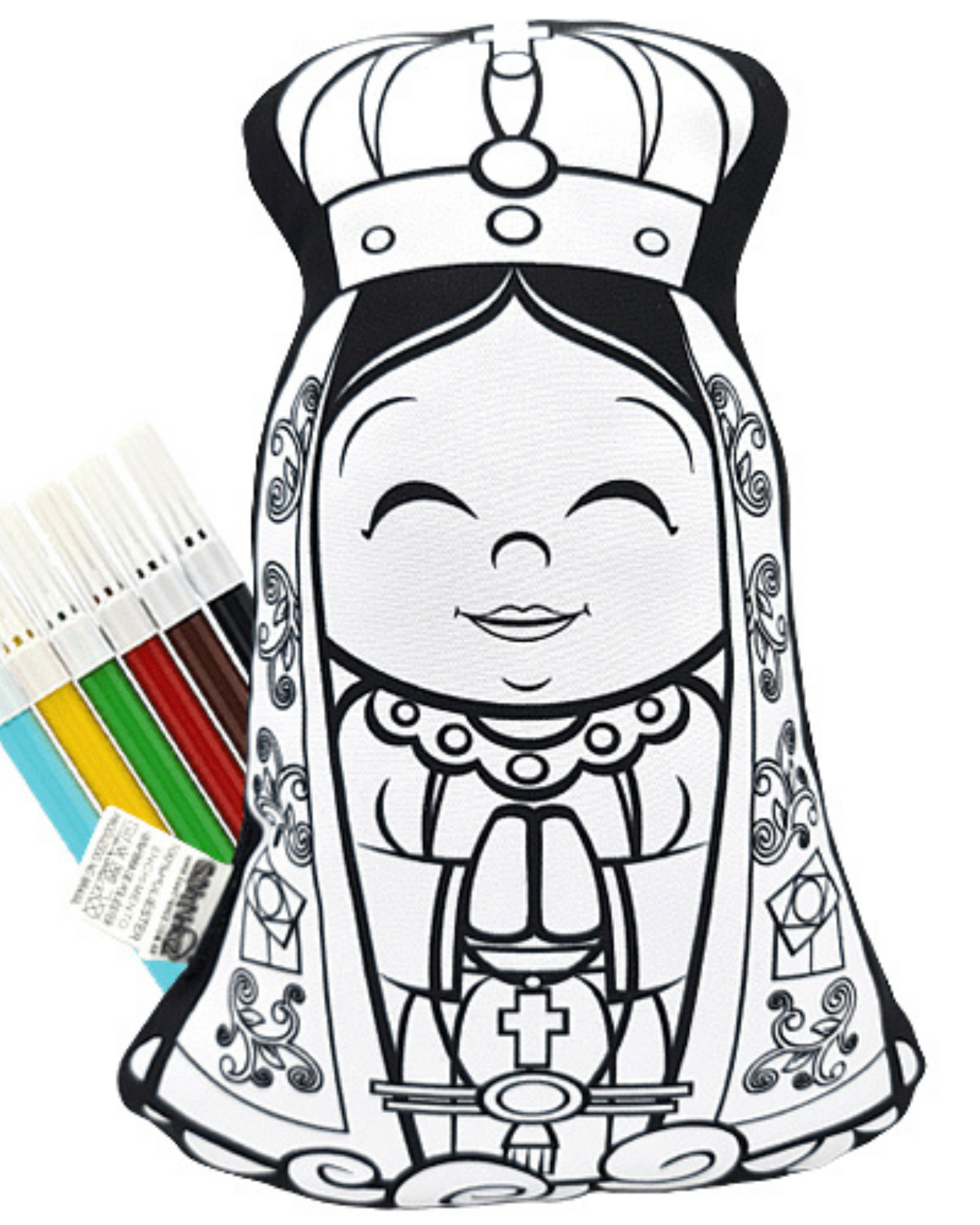 Naninha Nossa Senhora Aparecida de Colorir