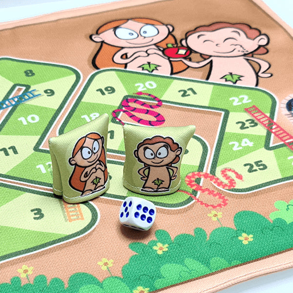 Jogo Sobe e Desce Adão e Eva