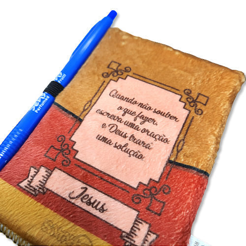 Bloco de Orações Pelúcia Jesus