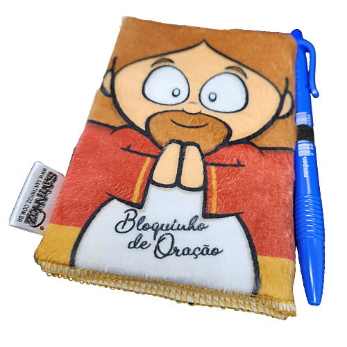 Bloco de Orações Pelúcia Jesus